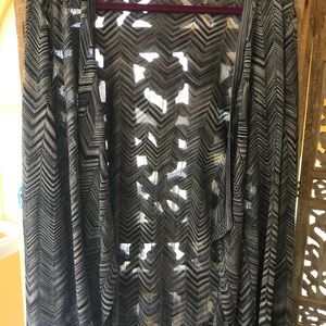 Shades of blue cardigan